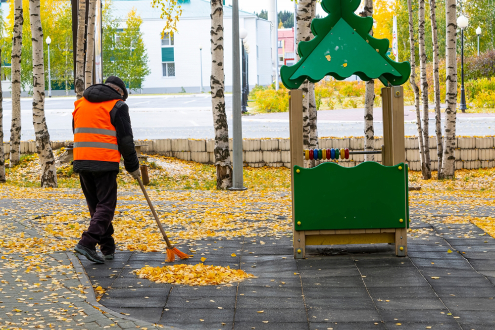 The Importance of Keeping Wet Leaves Away from Your Playground